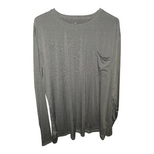Essentials Gray Long Sleeve Tee
